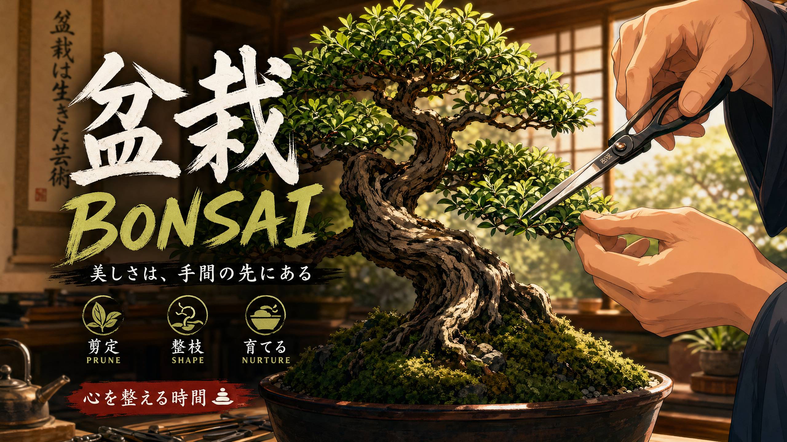 每日大赛植物视频-今日推荐盆景视频