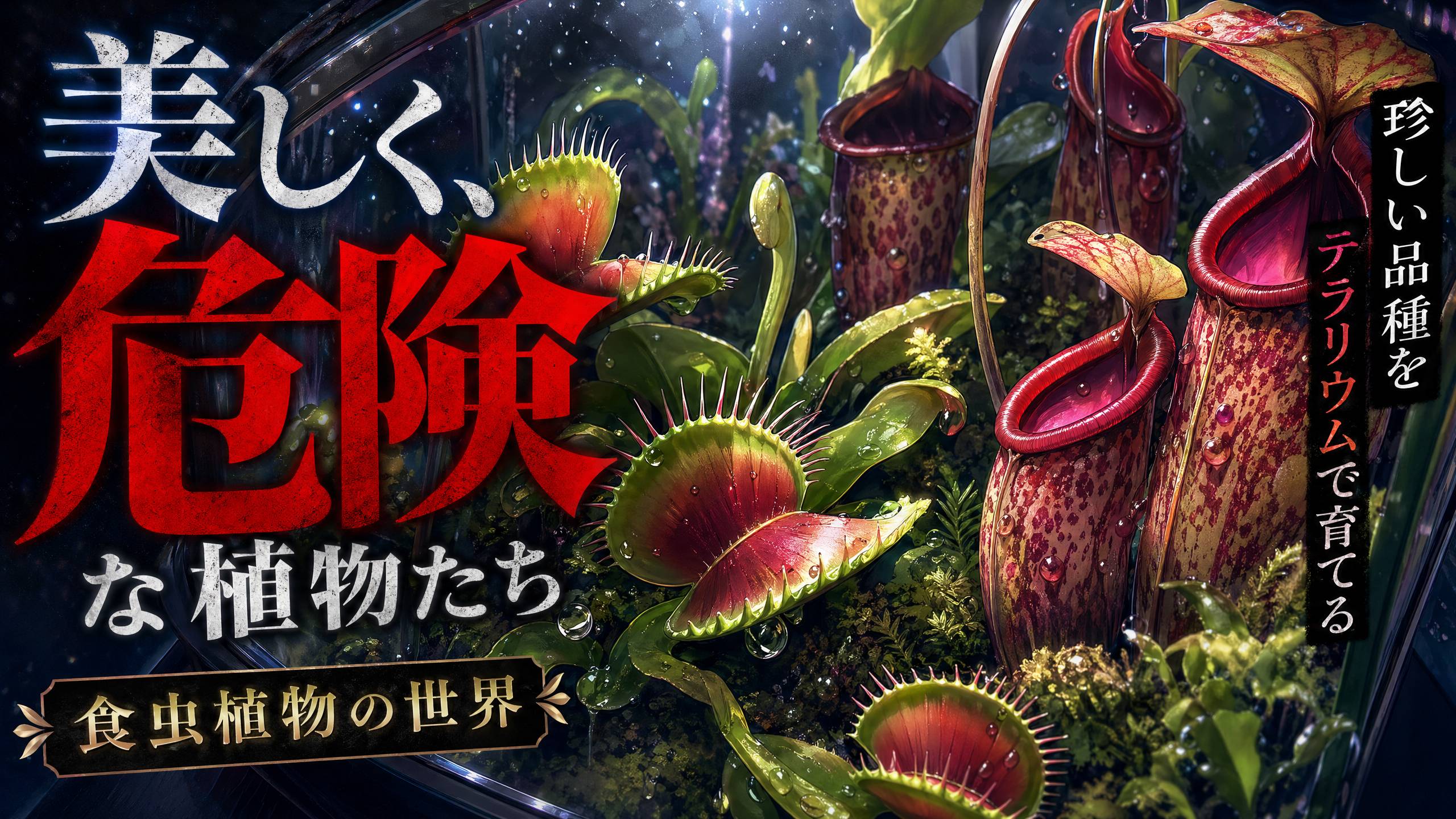 每日大赛植物视频-食虫植物视频展示