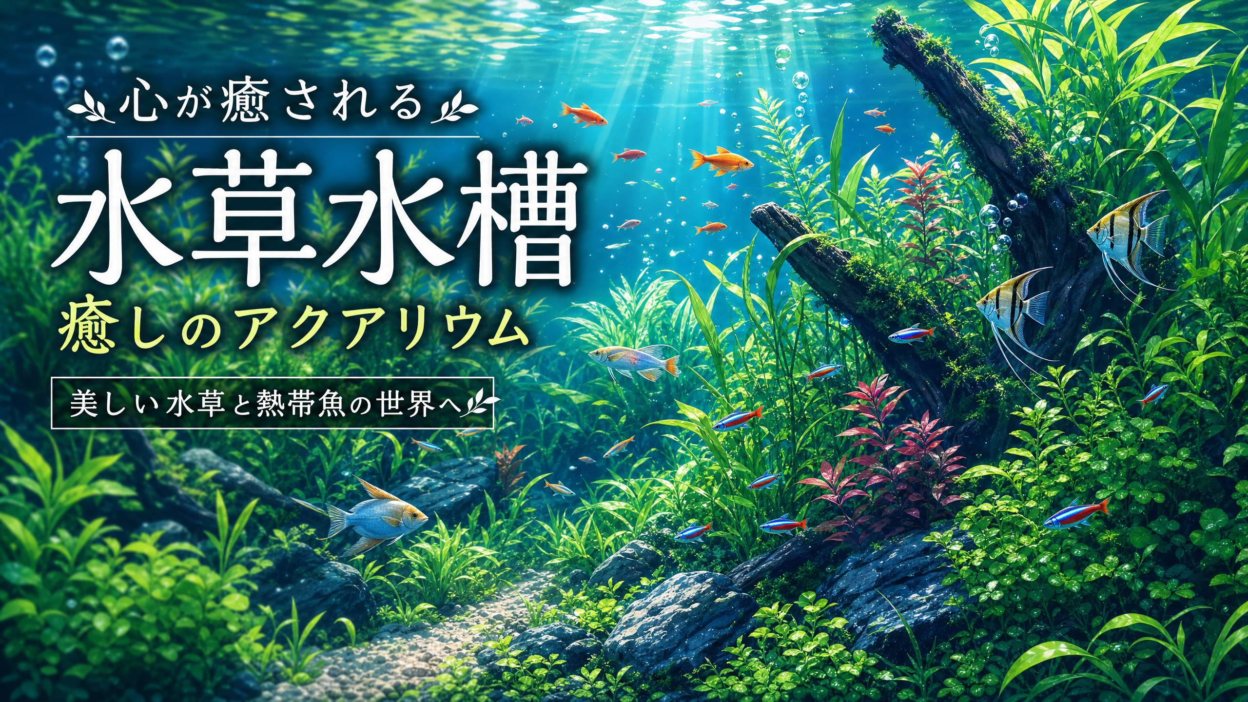 每日大赛植物视频-水草造景视频教程