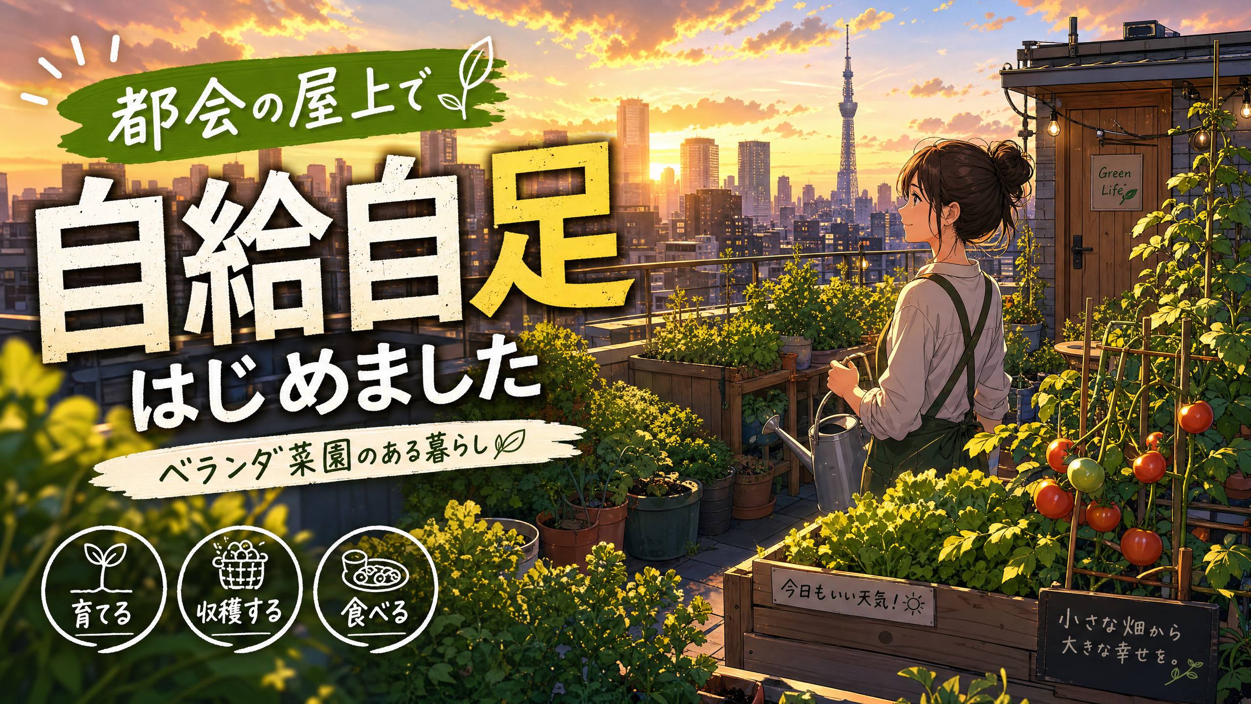 每日大赛植物视频-屋顶花园视频分享